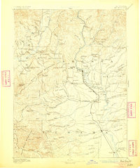 1894 Map of Red Bluff, CA — High-Res, 1905 Print Pastmaps